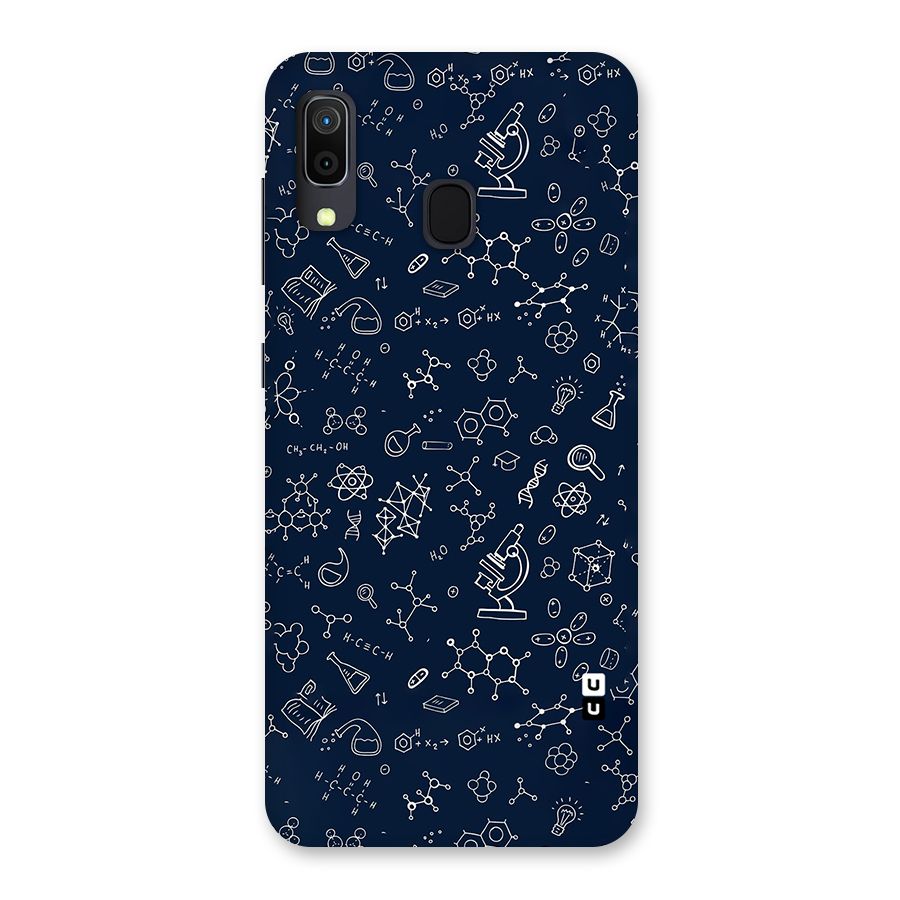 Chemistry Doodle Art Back Case for Galaxy A30