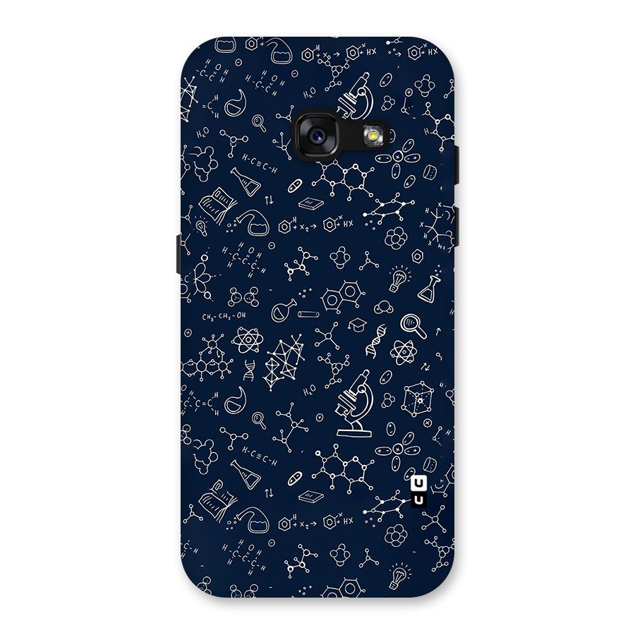 Chemistry Doodle Art Back Case for Galaxy A3 (2017)