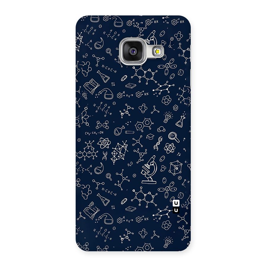 Chemistry Doodle Art Back Case for Galaxy A3 2016