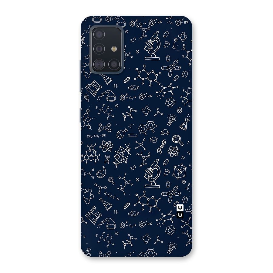 Chemistry Doodle Art Back Case for Galaxy A51