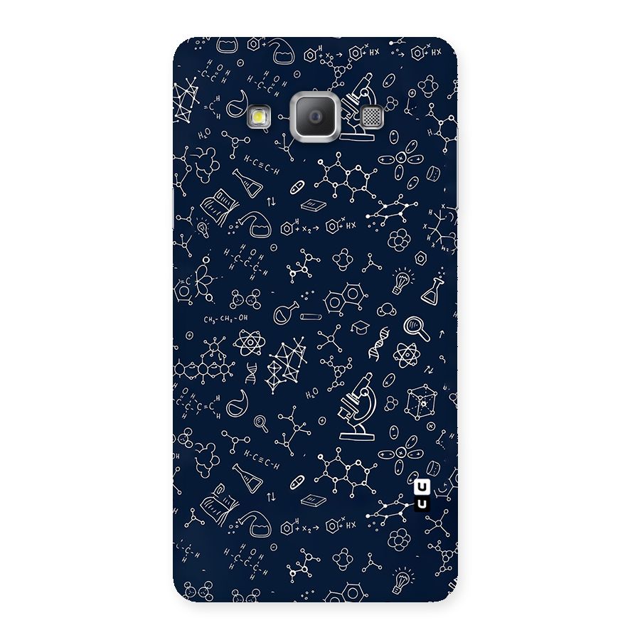 Chemistry Doodle Art Back Case for Galaxy A7