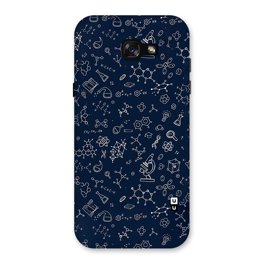 Chemistry Doodle Art Back Case for Galaxy A7 (2017)