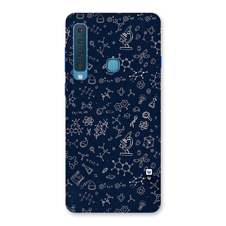 Chemistry Doodle Art Back Case for Galaxy A9 (2018)