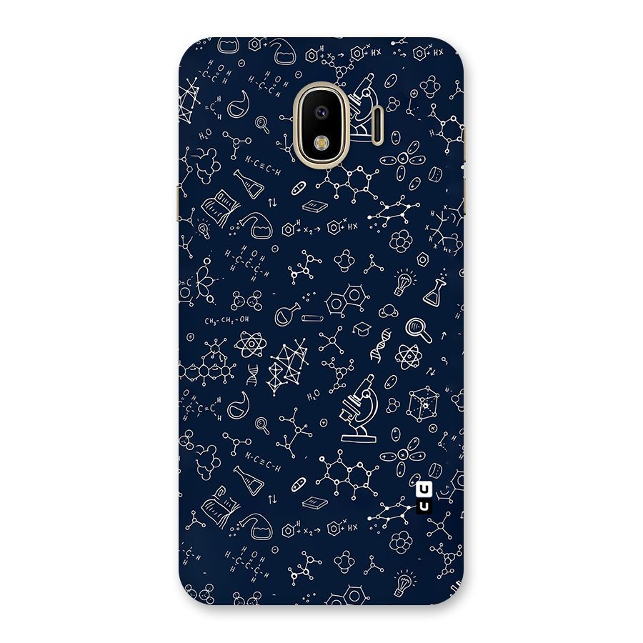 Chemistry Doodle Art Back Case for Galaxy J4