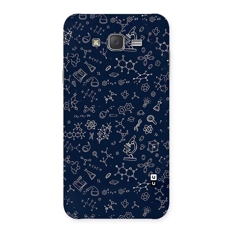 Chemistry Doodle Art Back Case for Galaxy J7