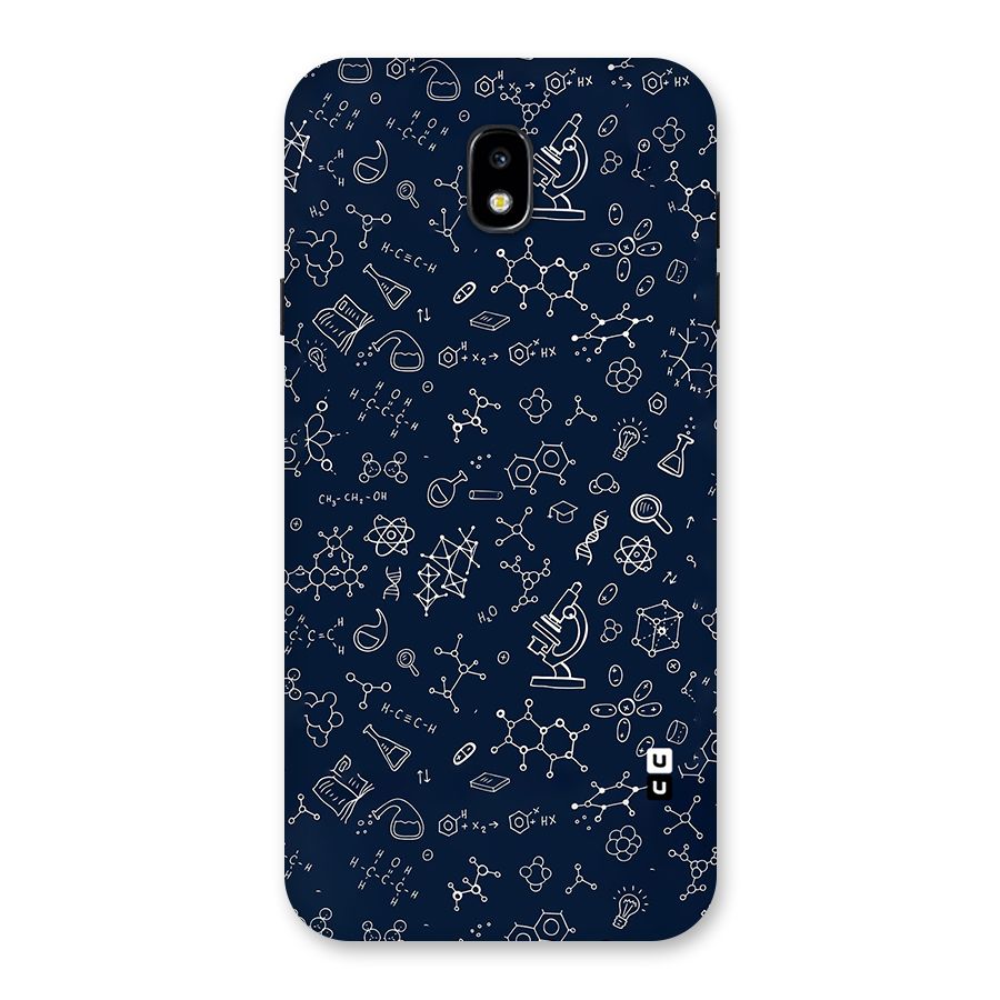 Chemistry Doodle Art Back Case for Galaxy J7 Pro