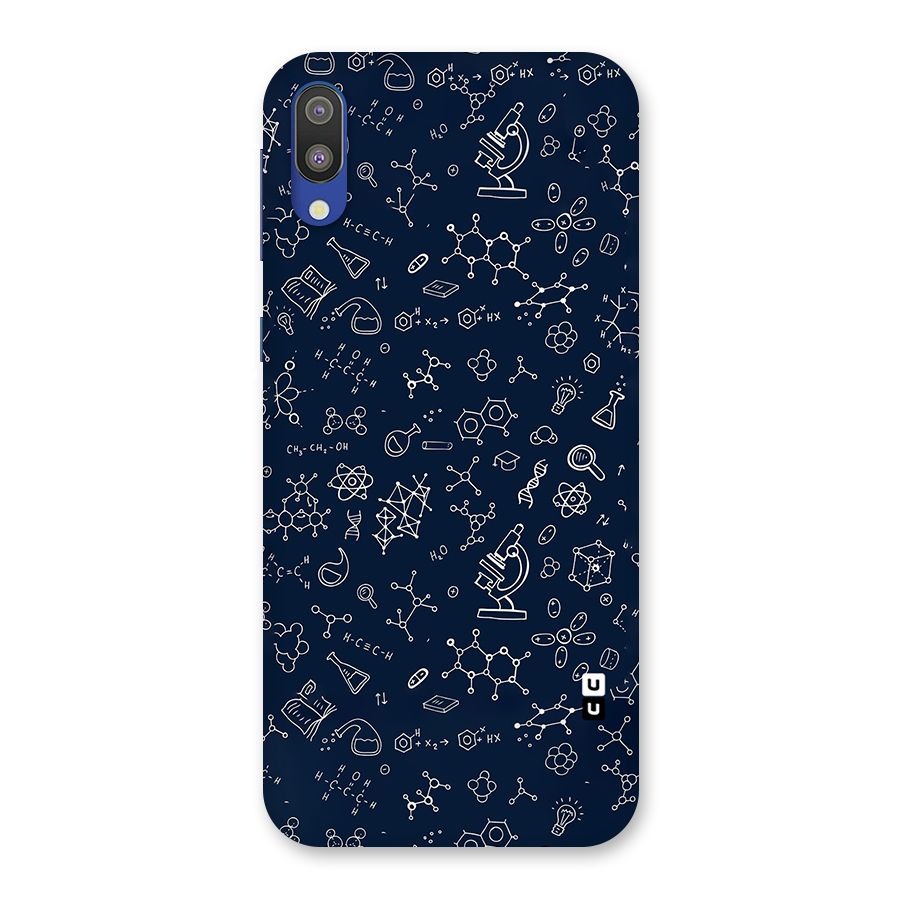 Chemistry Doodle Art Back Case for Galaxy M10