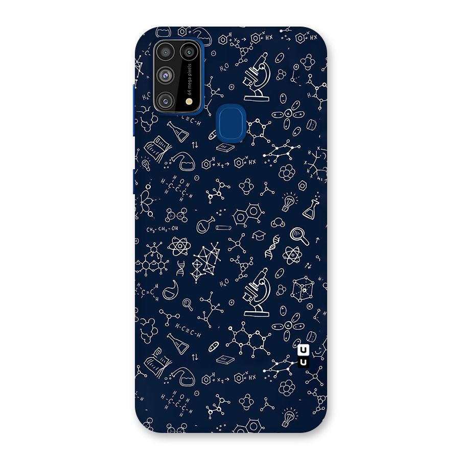 Chemistry Doodle Art Back Case for Galaxy M31