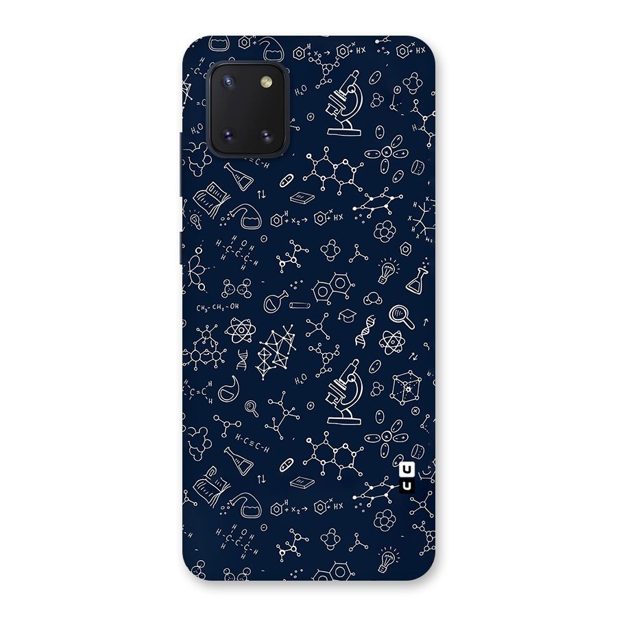 Chemistry Doodle Art Back Case for Galaxy Note 10 Lite