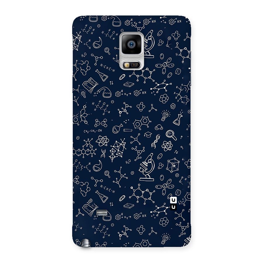 Chemistry Doodle Art Back Case for Galaxy Note 4