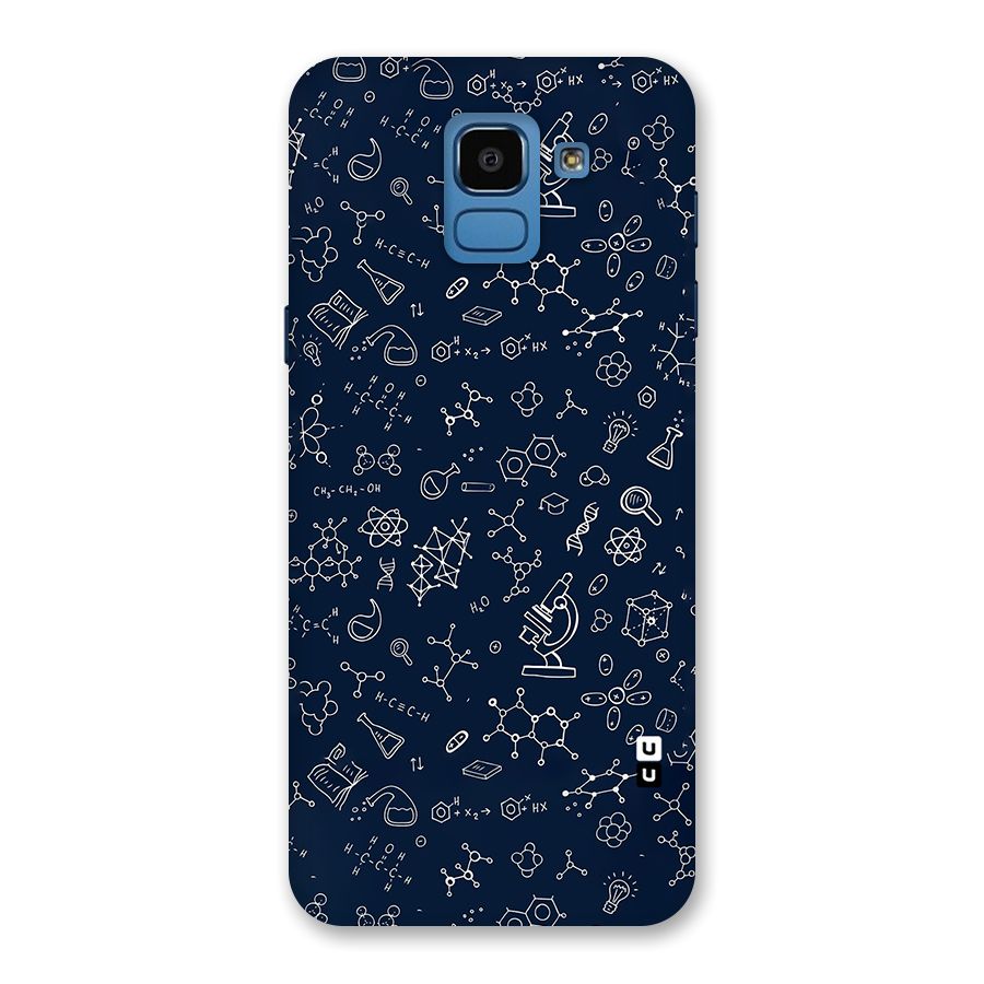 Chemistry Doodle Art Back Case for Galaxy On6