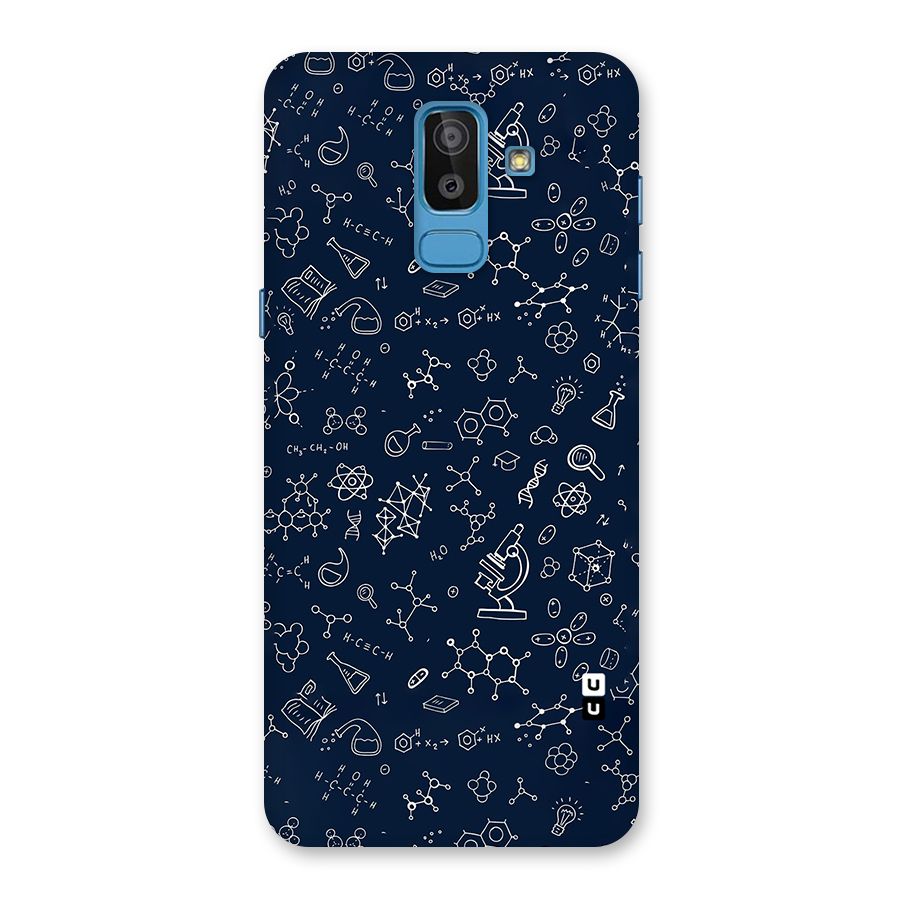 Chemistry Doodle Art Back Case for Galaxy On8 (2018)