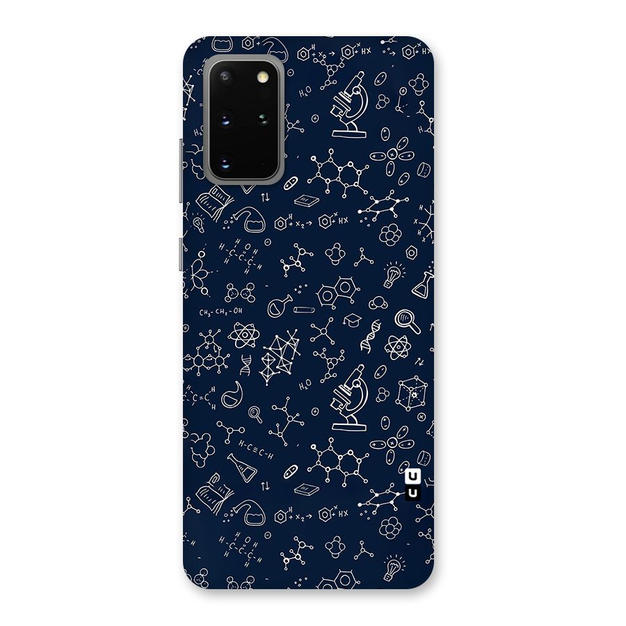 Chemistry Doodle Art Back Case for Galaxy S20 Plus