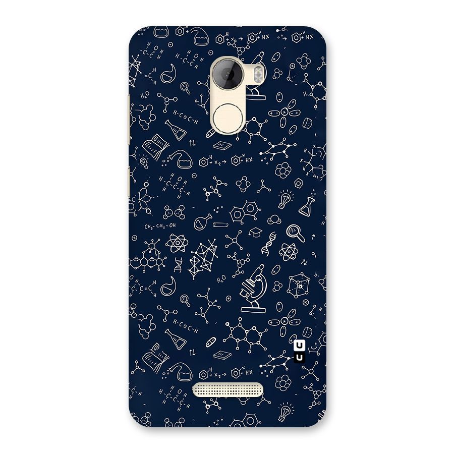 Chemistry Doodle Art Back Case for Gionee A1 LIte