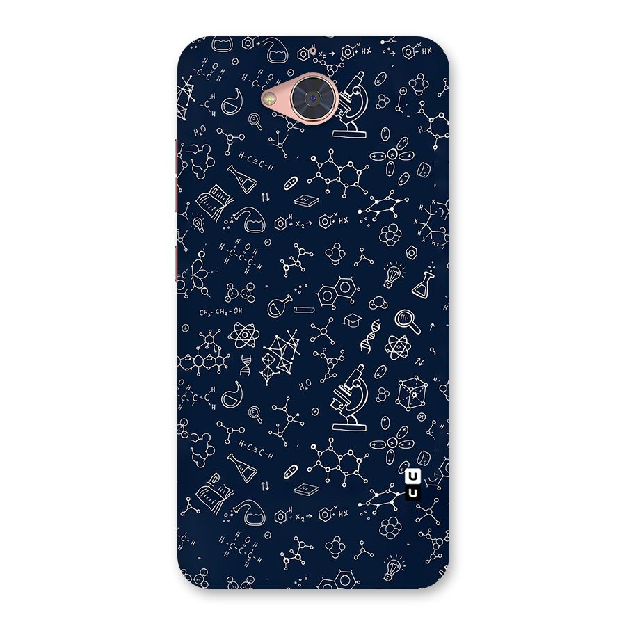 Chemistry Doodle Art Back Case for Gionee S6 Pro