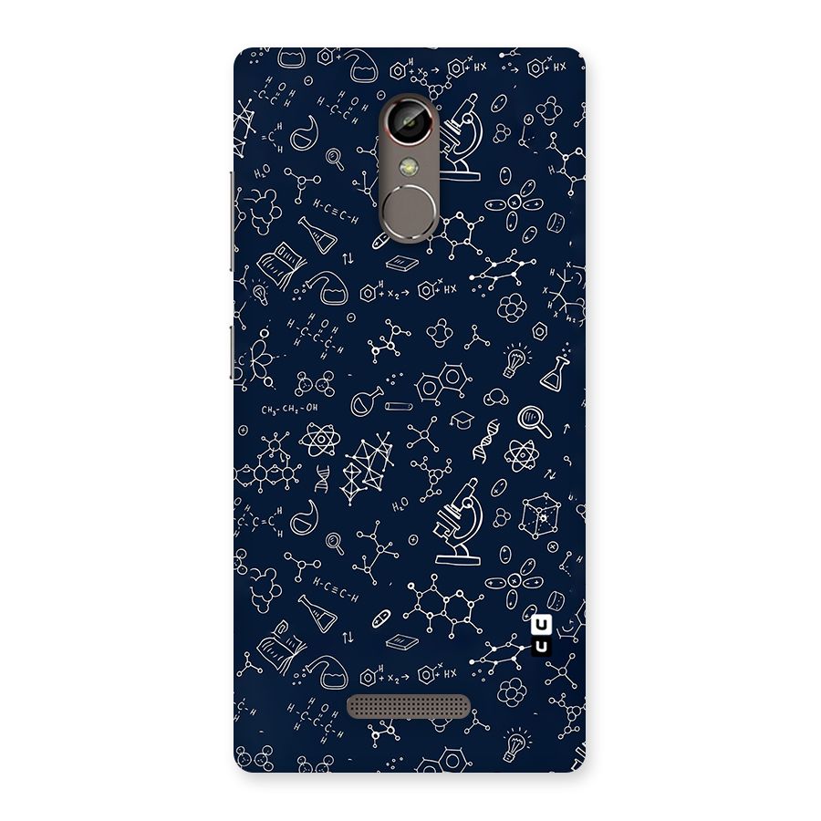 Chemistry Doodle Art Back Case for Gionee S6s