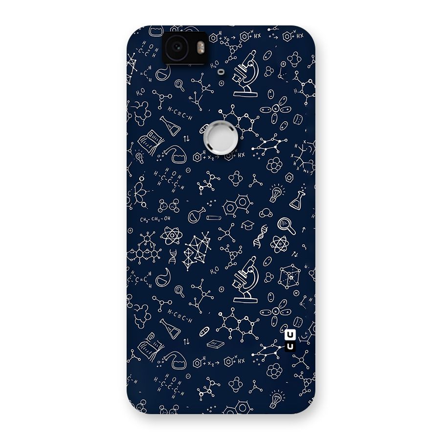 Chemistry Doodle Art Back Case for Google Nexus-6P