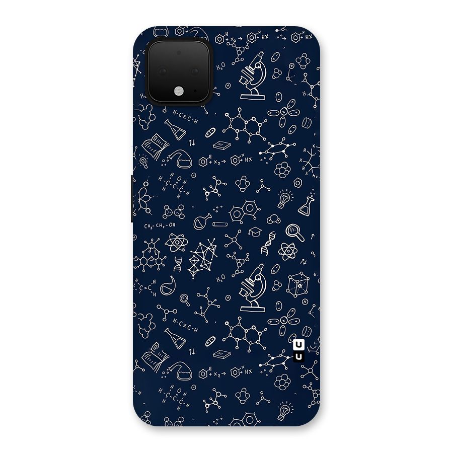 Chemistry Doodle Art Back Case for Google Pixel 4 XL