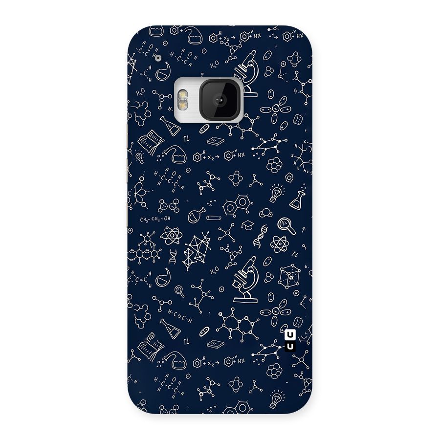 Chemistry Doodle Art Back Case for HTC One M9