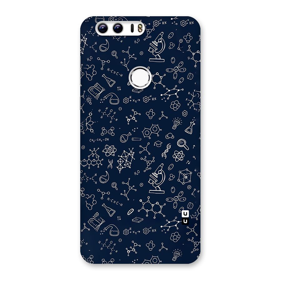 Chemistry Doodle Art Back Case for Honor 8