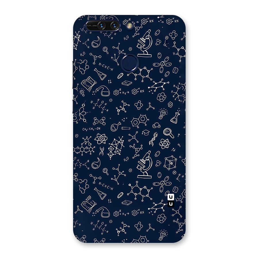 Chemistry Doodle Art Back Case for Honor 8 Pro