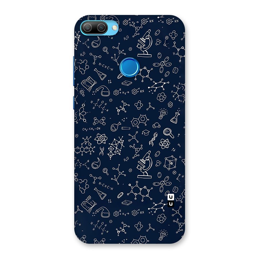 Chemistry Doodle Art Back Case for Honor 9N
