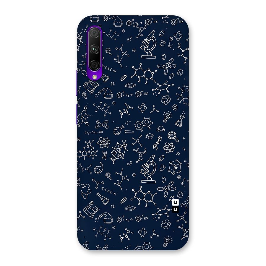 Chemistry Doodle Art Back Case for Honor 9X Pro