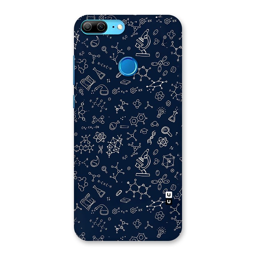 Chemistry Doodle Art Back Case for Honor 9 Lite