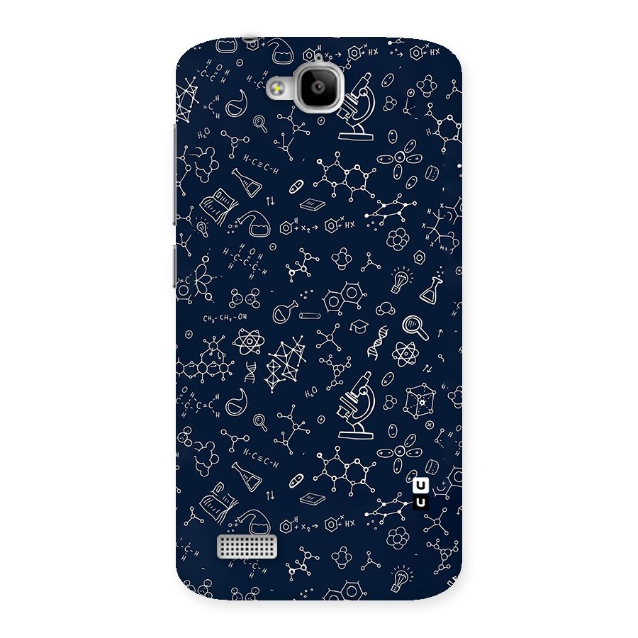 Chemistry Doodle Art Back Case for Honor Holly