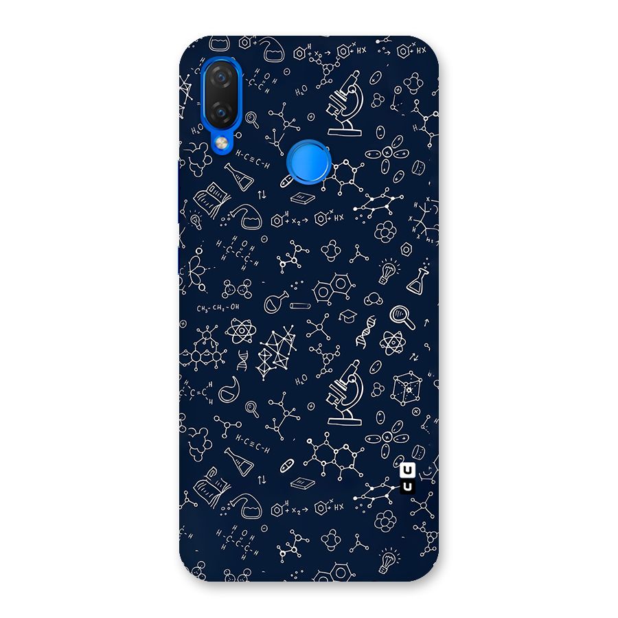 Chemistry Doodle Art Back Case for Huawei P Smart+