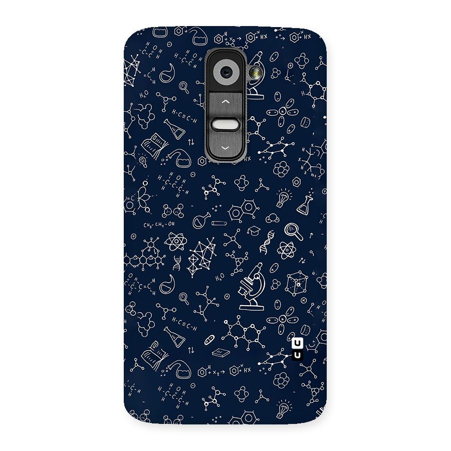Chemistry Doodle Art Back Case for LG G2