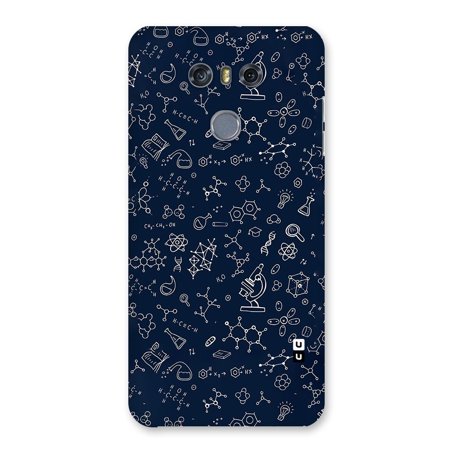 Chemistry Doodle Art Back Case for LG G6