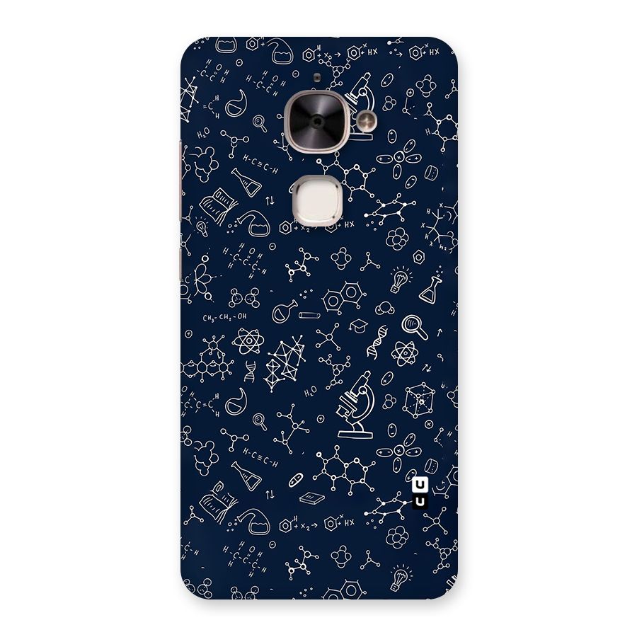 Chemistry Doodle Art Back Case for Le 2