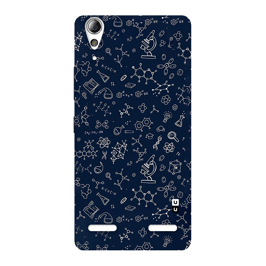 Chemistry Doodle Art Back Case for Lenovo A6000