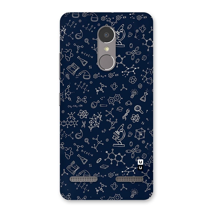 Chemistry Doodle Art Back Case for Lenovo K6