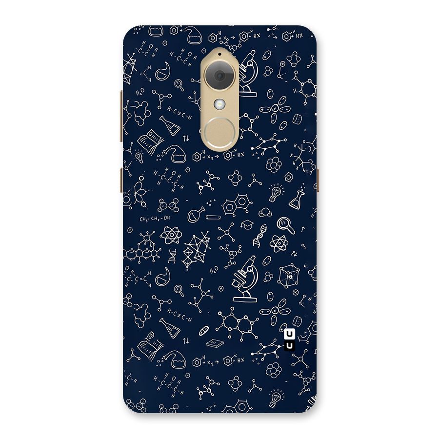 Chemistry Doodle Art Back Case for Lenovo K8