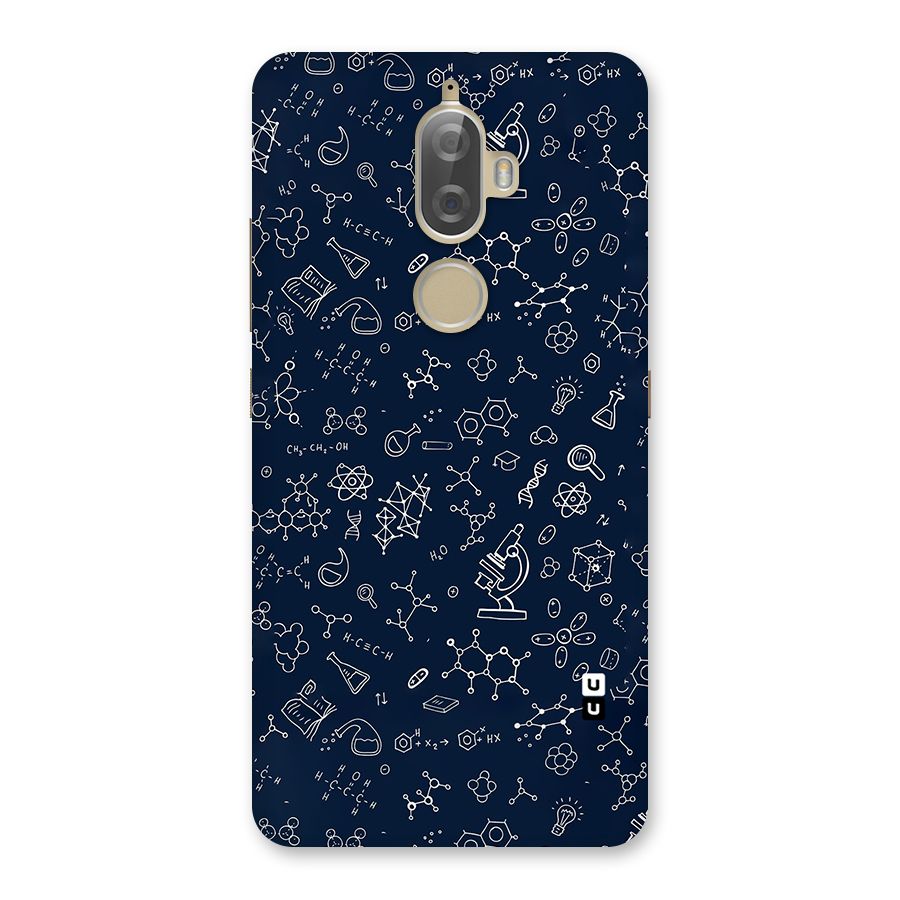 Chemistry Doodle Art Back Case for Lenovo K8 Plus