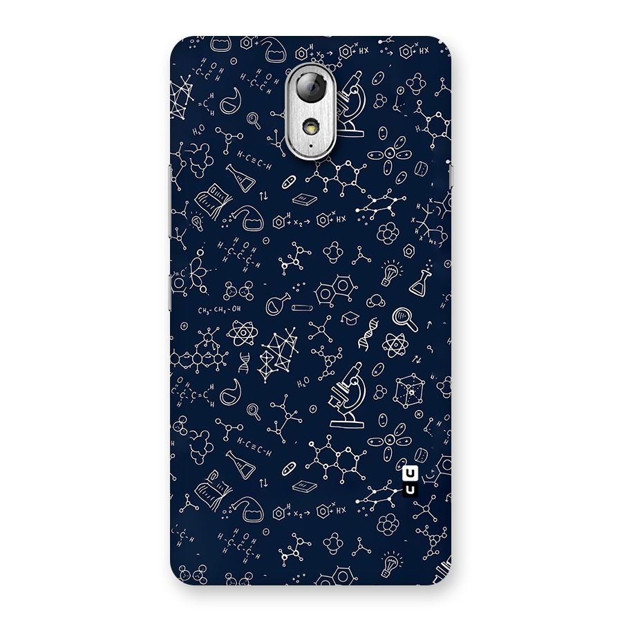 Chemistry Doodle Art Back Case for Lenovo Vibe P1M