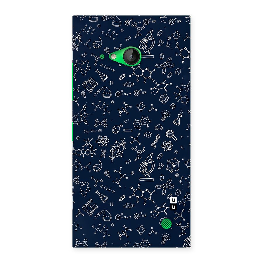 Chemistry Doodle Art Back Case for Lumia 730