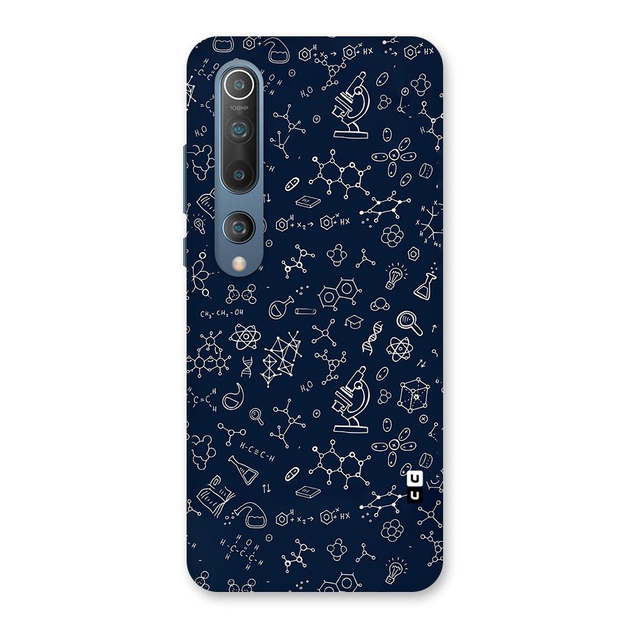 Chemistry Doodle Art Back Case for Mi 10