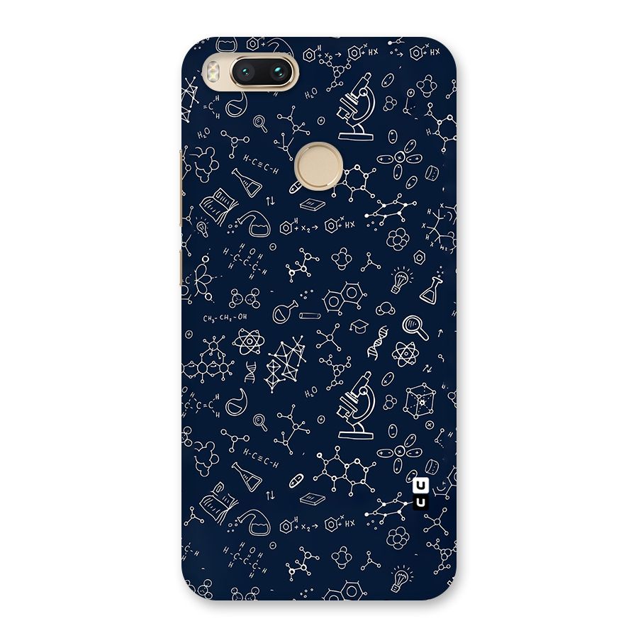 Chemistry Doodle Art Back Case for Mi A1