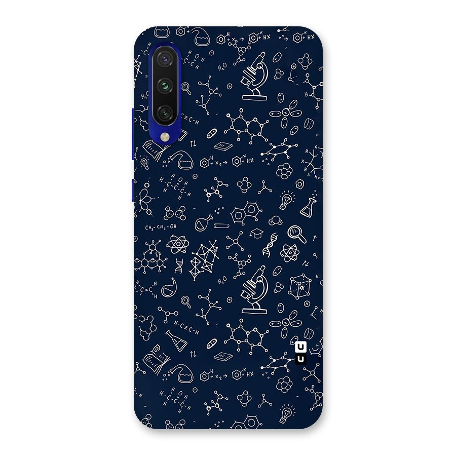Chemistry Doodle Art Back Case for Mi A3