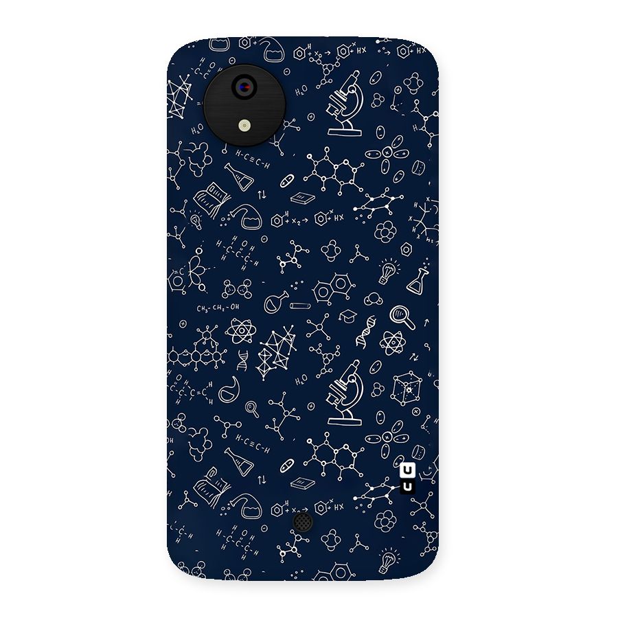 Chemistry Doodle Art Back Case for Micromax Canvas A1