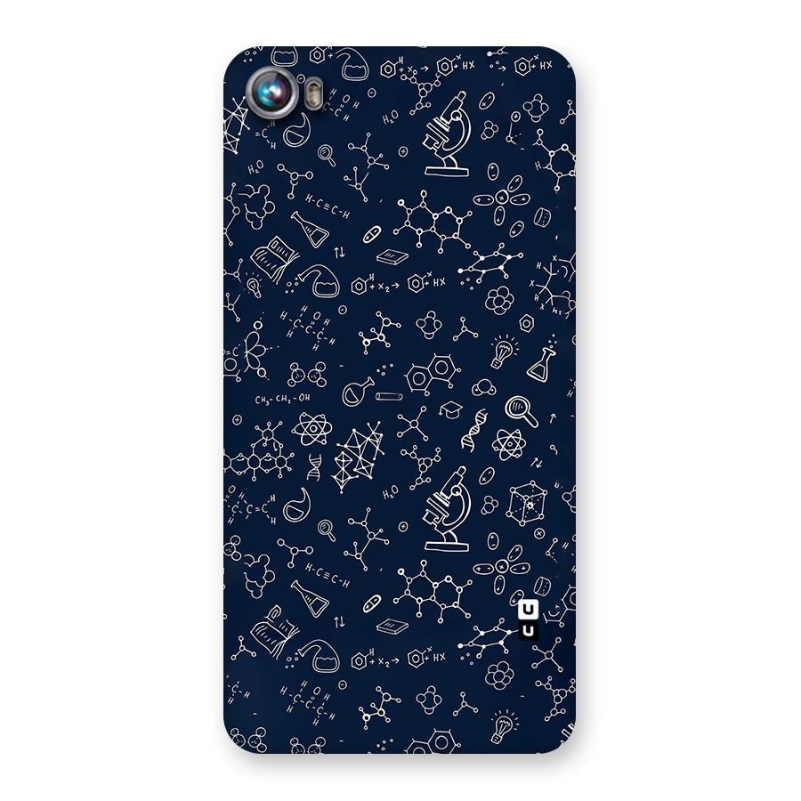Chemistry Doodle Art Back Case for Micromax Canvas Fire 4 A107