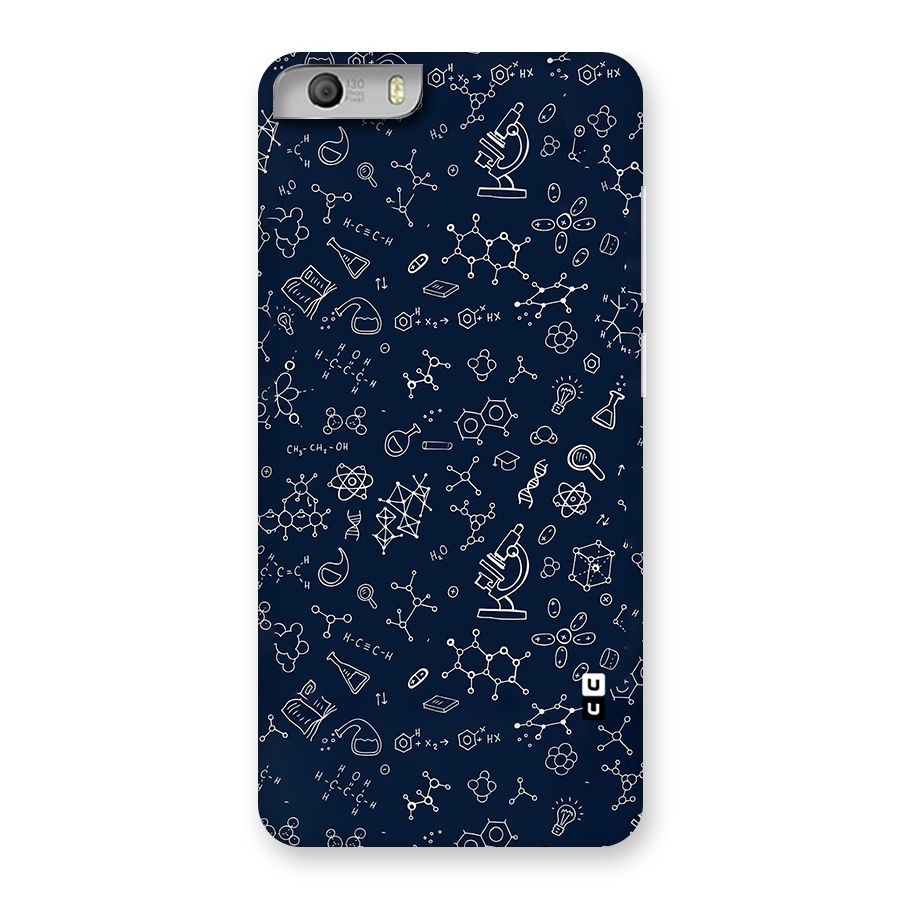 Chemistry Doodle Art Back Case for Micromax Canvas Knight 2