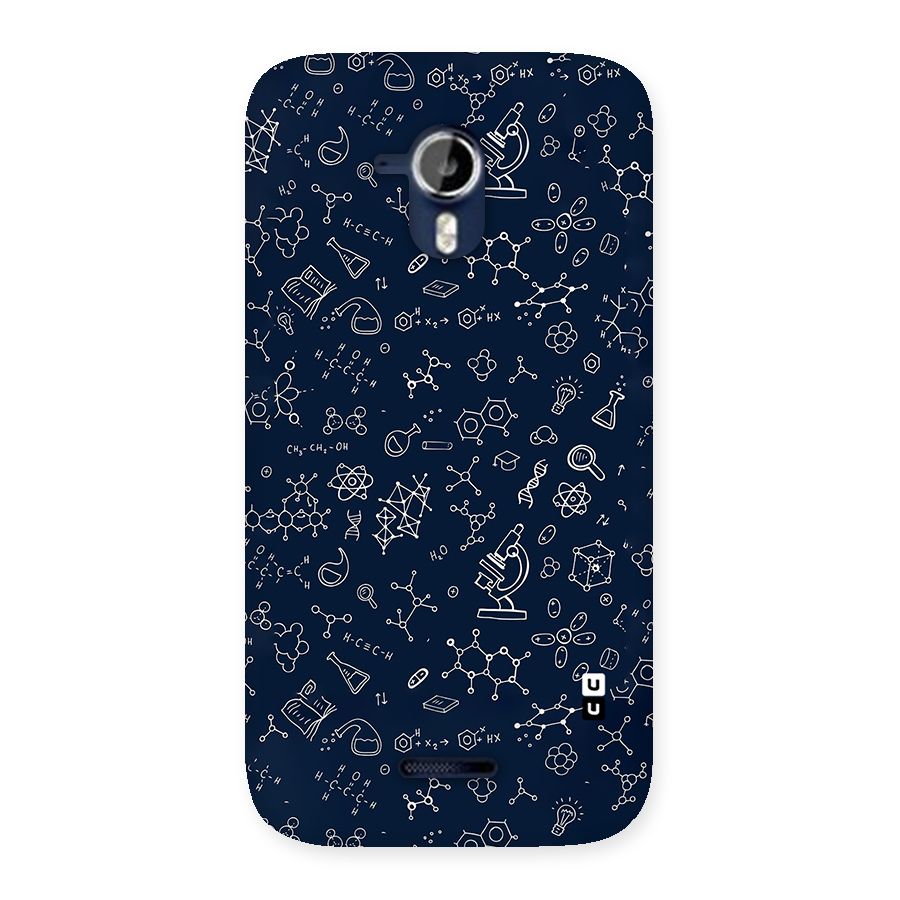 Chemistry Doodle Art Back Case for Micromax Canvas Magnus A117