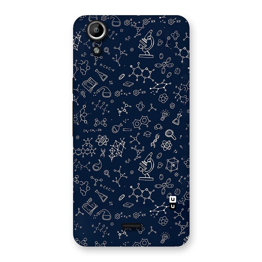 Chemistry Doodle Art Back Case for Micromax Canvas Selfie Lens Q345