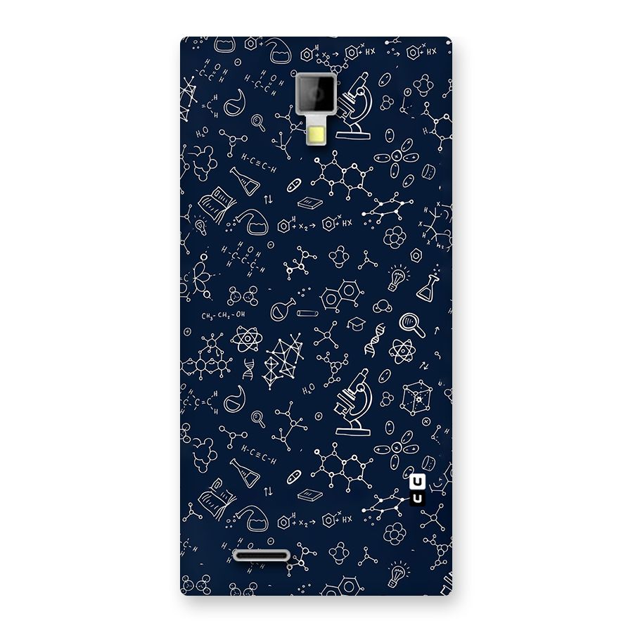 Chemistry Doodle Art Back Case for Micromax Canvas Xpress A99