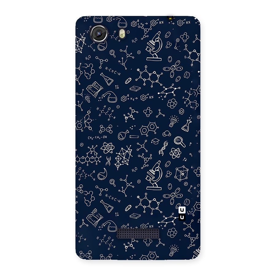 Chemistry Doodle Art Back Case for Micromax Unite 3