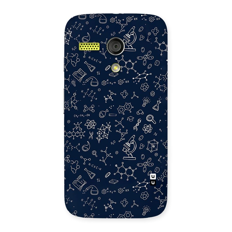 Chemistry Doodle Art Back Case for Moto G